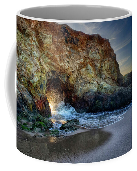 California Coffee Mug featuring the photograph California Coast by Ron Grafe