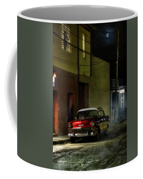 Chevy Coffee Mug featuring the photograph Call on me by Micah Offman