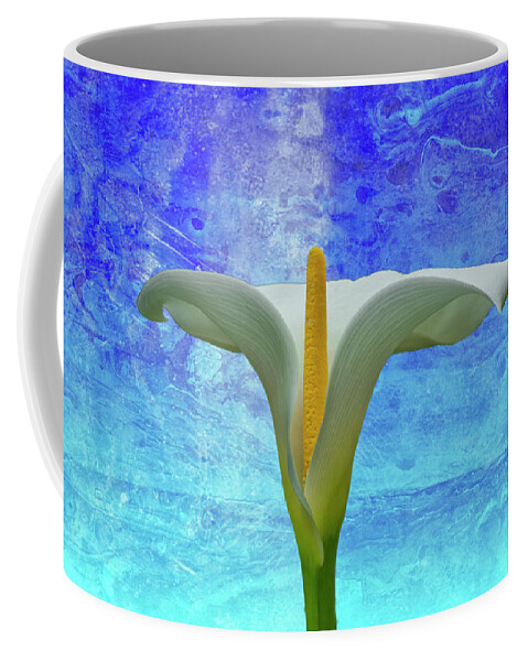 Calla Lily Coffee Mug featuring the photograph Calla Lily by Cate Franklyn