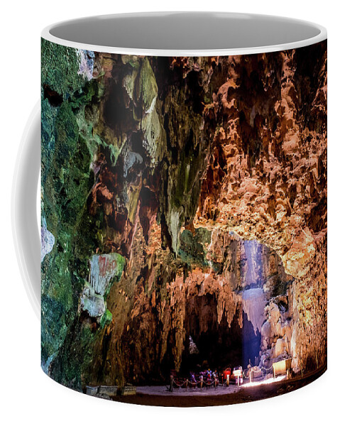 Beam Coffee Mug featuring the photograph Callao Cave Church by Arj Munoz