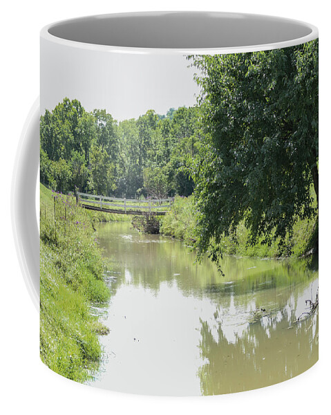 Creek Coffee Mug featuring the photograph Calm Creek by Bentley Davis