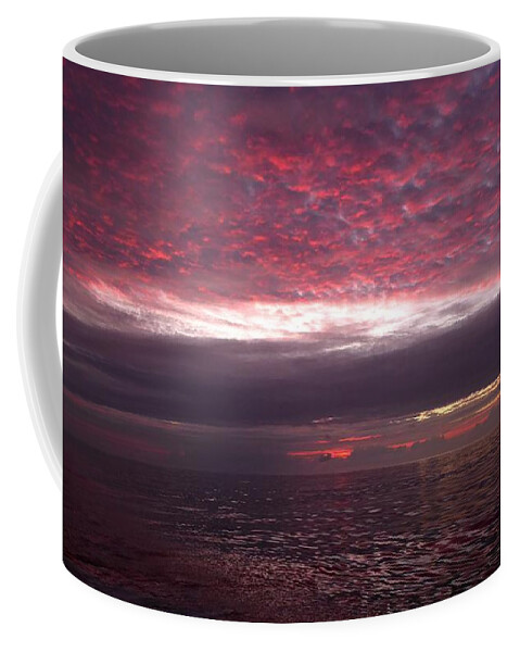 Ocean View Coffee Mug featuring the photograph Calm At Sunrise by Ocean View Photography