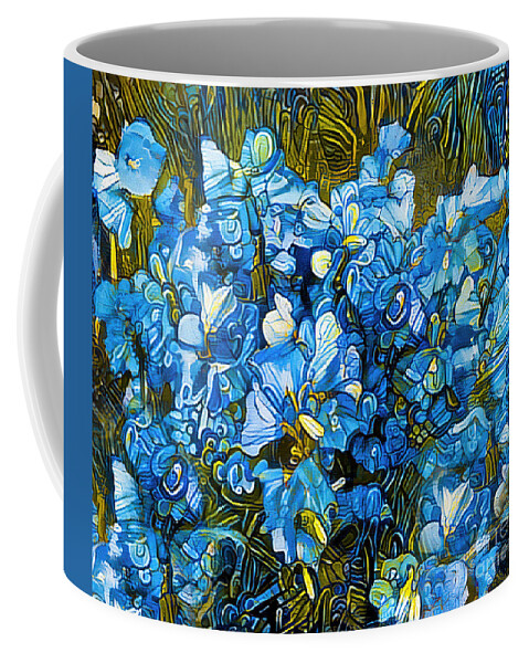Campanula Coffee Mug featuring the photograph Campanulafest by Jack Torcello