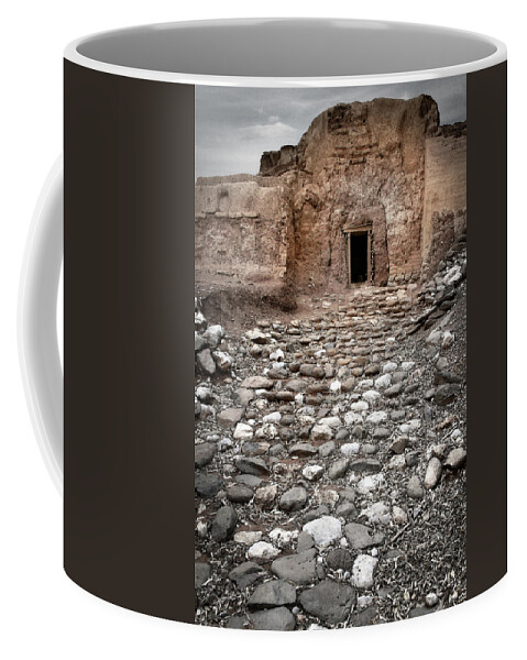 Israel Coffee Mug featuring the photograph Canaanite Gate by M Kathleen Warren