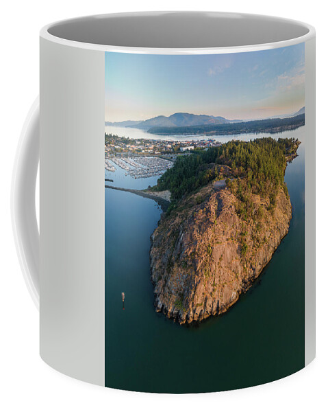 Cap Sante Coffee Mug featuring the photograph Cap Sante Vertical by Michael Rauwolf