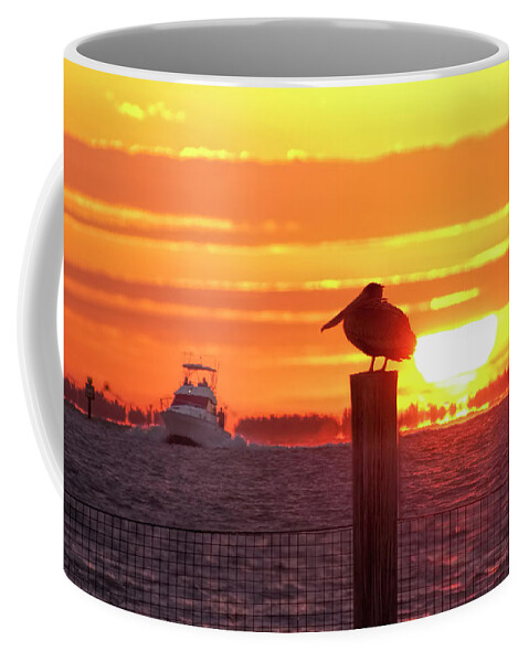 Sunrise Coffee Mug featuring the photograph Captiva Island Sunrise by Carolyn Hutchins