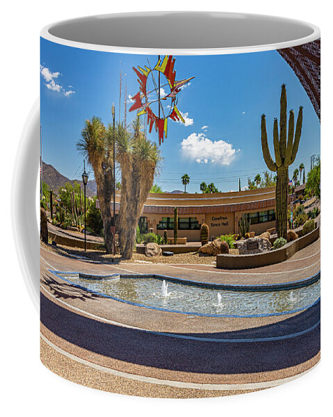 Carefree Coffee Mug featuring the photograph Carefree Desert Garden 2 by Lonnie Paulson