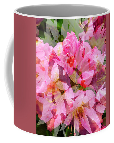 Pink Coffee Mug featuring the digital art Carla's Choice by Nancy Olivia Hoffmann