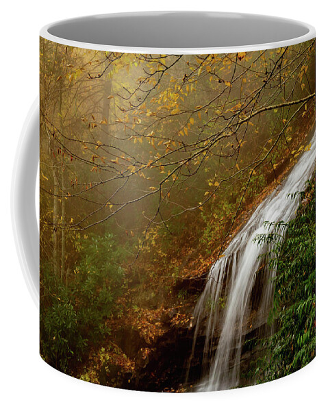 Nature Coffee Mug featuring the photograph Cascade Falls by Cindy Robinson