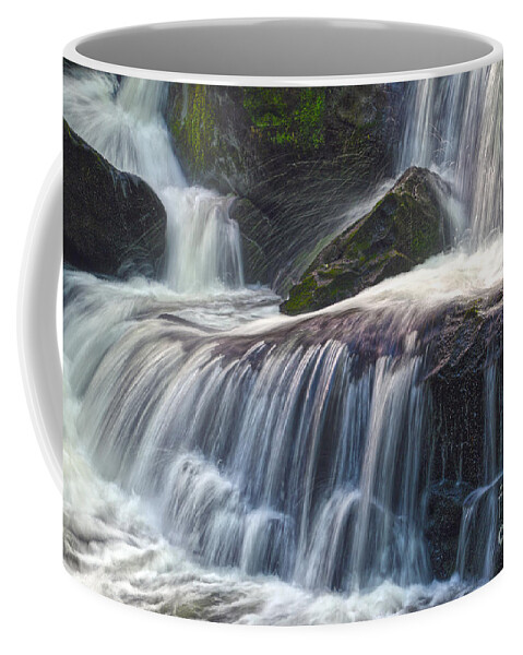 Tremont Coffee Mug featuring the photograph Cascading Waterfalls by Phil Perkins