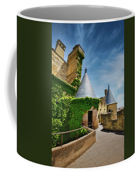 Castle Coffee Mug featuring the photograph Castle rampart by Micah Offman