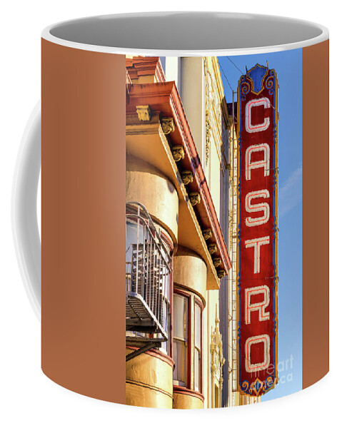 San Francisco Coffee Mug featuring the photograph Castro by Jerry Fornarotto