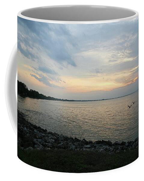 Sunset Coffee Mug featuring the photograph Catawba Island Sunset by Terri Harper