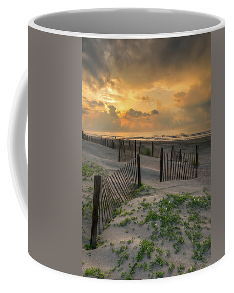 Isle Of Palms Coffee Mug featuring the photograph Catching Light Isle of Palms SC by Donnie Whitaker