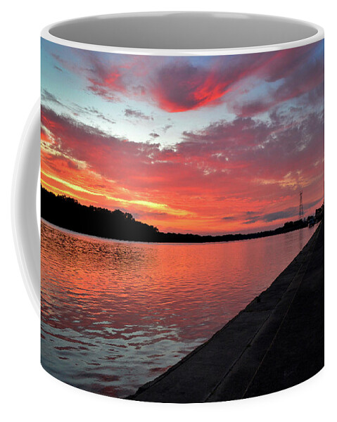 Sunrise Coffee Mug featuring the photograph Catching Sunrises by Susie Loechler