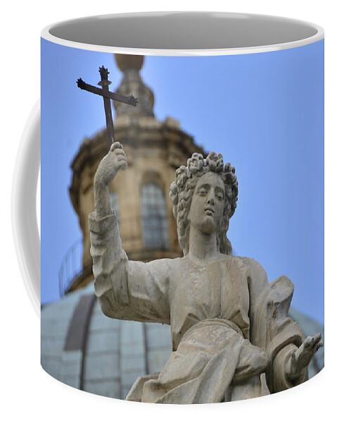 Palermo Coffee Mug featuring the photograph Cathedral in Palermo, Sicily by Regina Muscarella