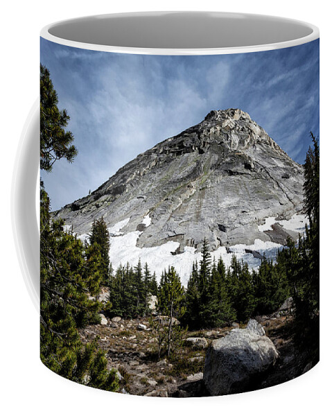 Yosemite Coffee Mug featuring the photograph Cathedral Lakes Dome by Gary Johnson