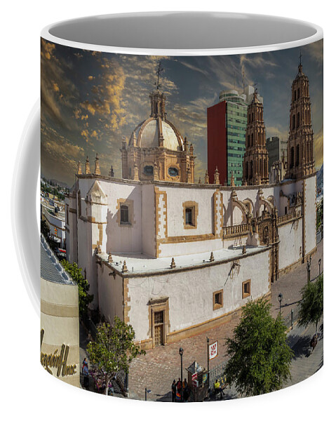Landscape Coffee Mug featuring the photograph Cathedral of Chihuahua by Micah Offman