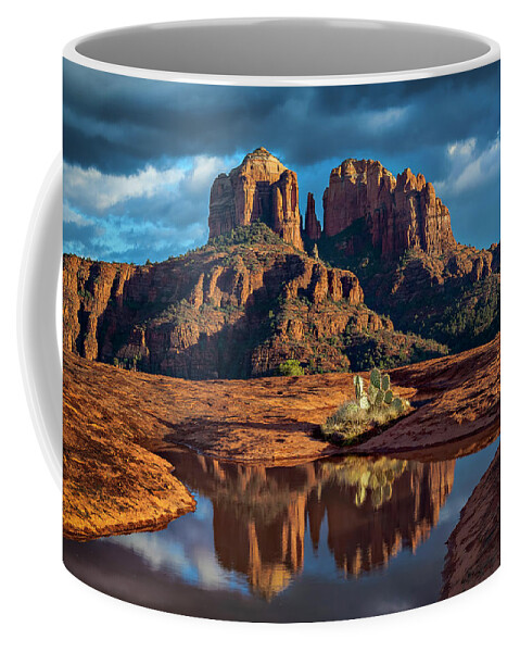 Cathedral-rock Coffee Mug featuring the photograph Cathedral Rock by Gary Johnson