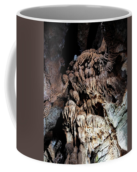 Unusual Cave Images Coffee Mug featuring the photograph cave 004 Carter Caves by Flees Photos