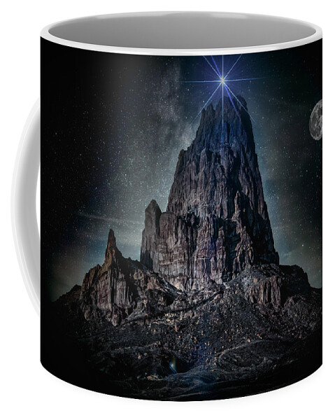 Star Coffee Mug featuring the photograph Celestial Light by Harry Spitz