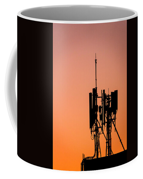 Cell Site Coffee Mug featuring the photograph Cell site by Fabrizio Troiani