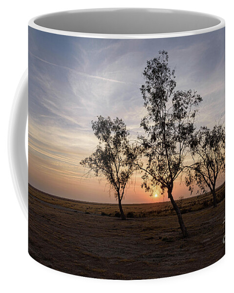 Sunset Coffee Mug featuring the photograph Central Valley Sunset by Jeff Hubbard