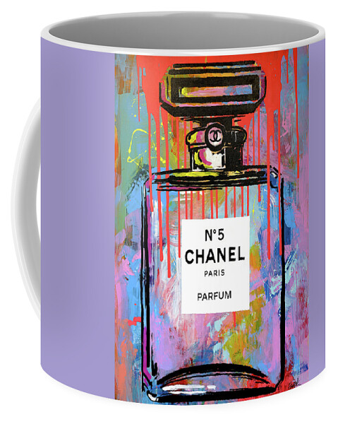 Chanel Urban Pop Art Coffee Mug by James Hudek - Fine Art America
