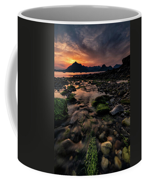 Sunset Coffee Mug featuring the photograph Changing Tide by Chuck Rasco Photography