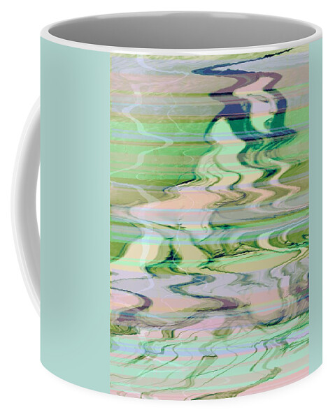 Porn Coffee Mug featuring the drawing Channel 99 by Ludwig Van Bacon