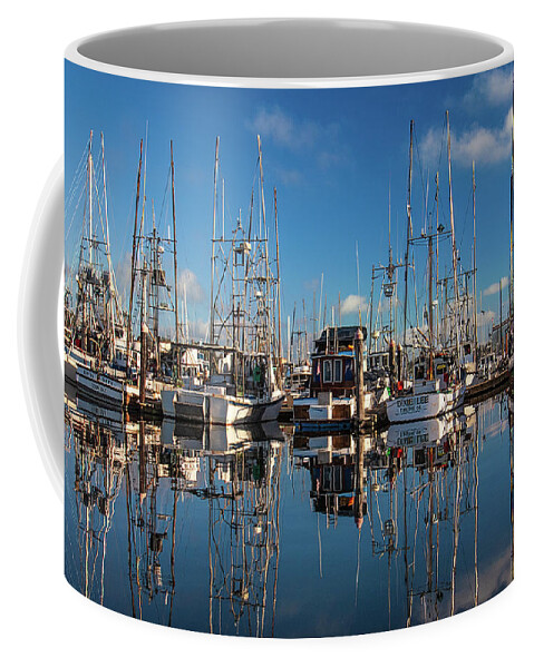 Oregon Coffee Mug featuring the photograph Charleston Harbor by Patrick Campbell