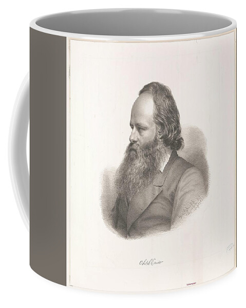 Chas Coffee Mug featuring the photograph Chas L Elliott Geo K Knapp Syracuse NY Sept 1877 by Paul Fearn