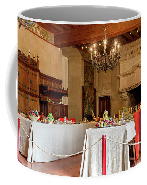 Chateau Coffee Mug featuring the photograph Chateau de Langeais, France by Elaine Teague