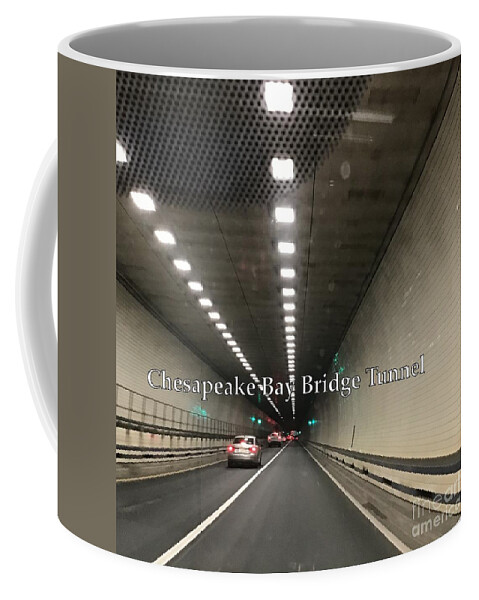 Chesapeake Coffee Mug featuring the photograph Chesapeake Bay Bridge Tunnel 3 by Catherine Wilson