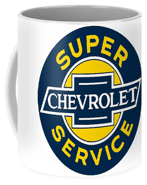 New Chevrolet Logo Ceramic Coffee Mug 15 oz 