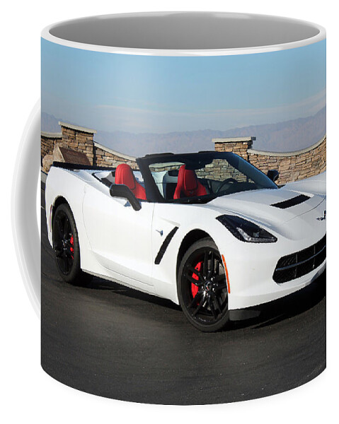 Corvette Coffee Mug featuring the photograph Chevy Corvette by Action