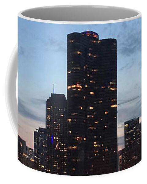 Chicago Coffee Mug featuring the photograph Chicago at Dusk by Lee Darnell