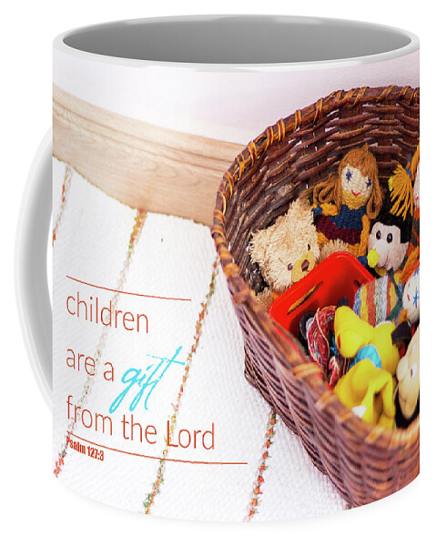Basket Coffee Mug featuring the photograph Children are a gift by Viktor Wallon-Hars