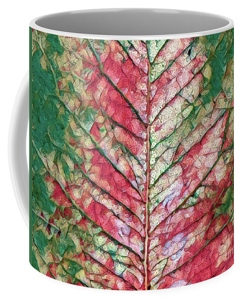 Abstract Coffee Mug featuring the photograph Chilli Pepper by Elaine Teague