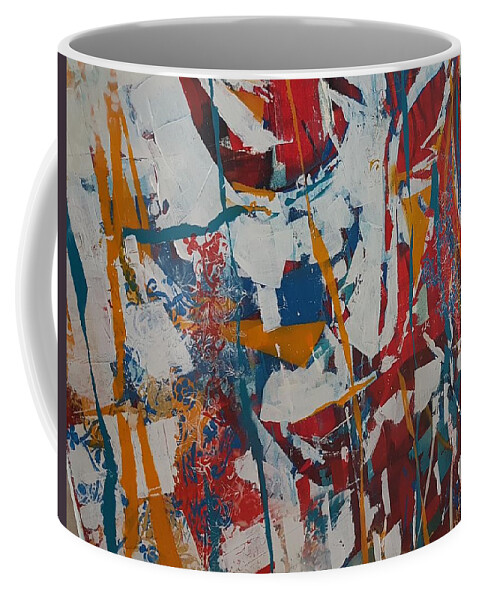 David Bowie Coffee Mug featuring the painting China Girl by Paul Lovering