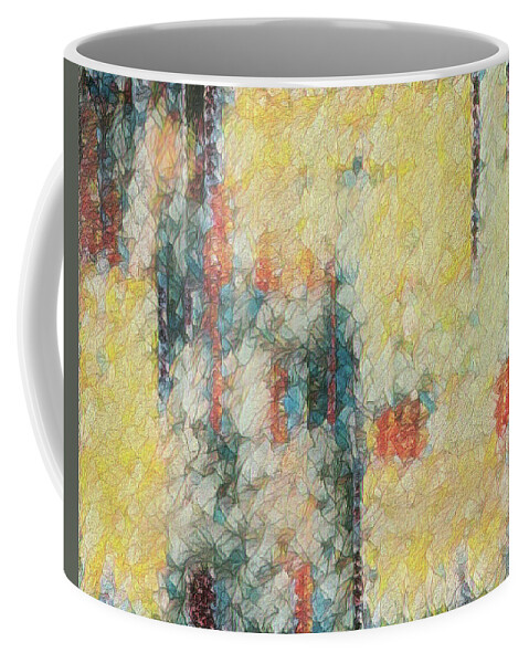 Chinatown Coffee Mug featuring the digital art Chinatown by Alison Frank