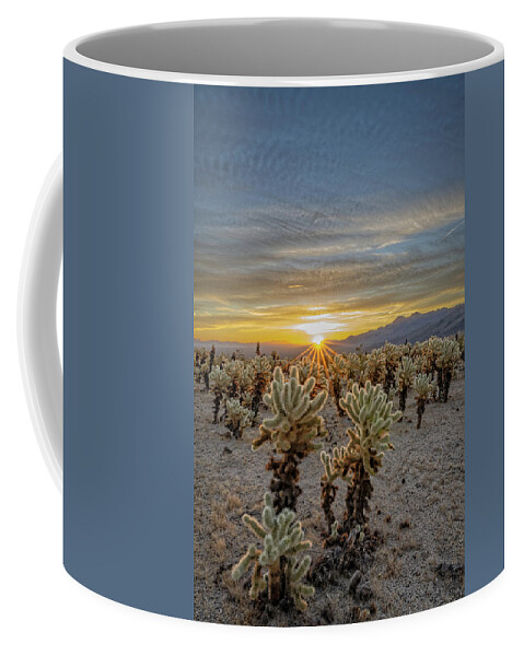 Cholla Coffee Mug featuring the photograph Cholla Cactus Delight by George Buxbaum