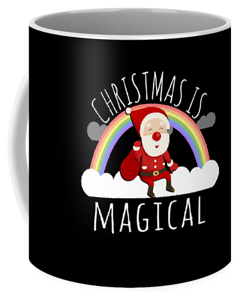 Christmas 2023 Coffee Mug featuring the digital art Christmas Is Magical by Flippin Sweet Gear