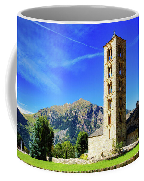 Canvas Coffee Mug featuring the photograph Church of St. Climent de Taull - Glamor Edition by Jordi Carrio Jamila