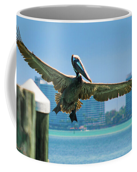 Susan Molnar Coffee Mug featuring the photograph City Flight by Susan Molnar