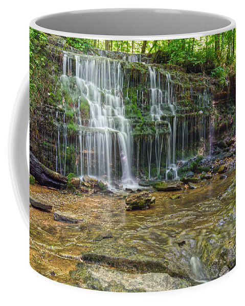 Waterfalls Coffee Mug featuring the photograph City Lake Falls 7 by Phil Perkins