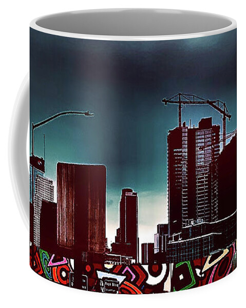 Buffy The Vampire Slayer Coffee Mug featuring the photograph City of One Devil by Nicholas Brendon