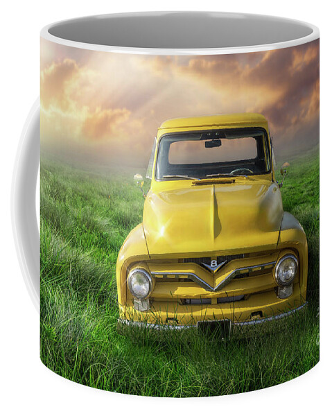 Classic Car Coffee Mug featuring the photograph Classic Ford V8 by Jarrod Erbe
