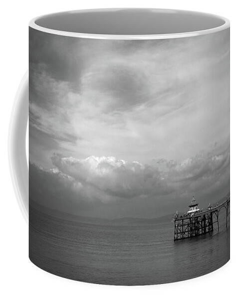 Britain Coffee Mug featuring the photograph Clevedon Pier by Seeables Visual Arts