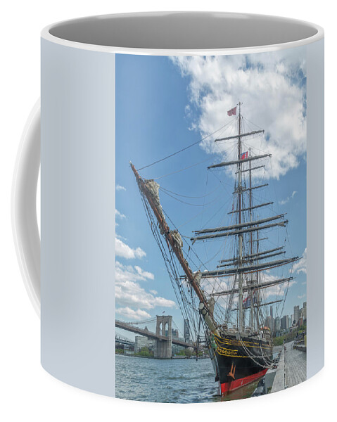 Stad Amsterdam Coffee Mug featuring the photograph Clipper Stad Amsterdam by Cate Franklyn